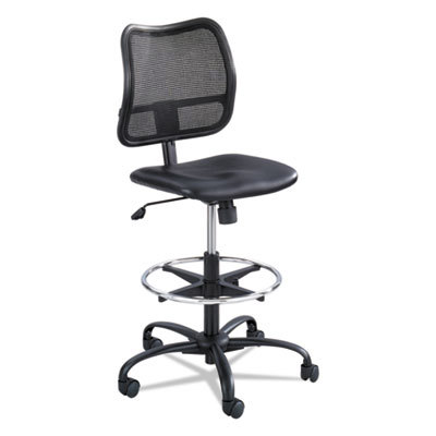 Task Chair: Vinyl, Black